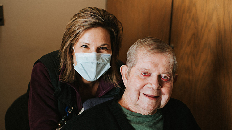 Hospice nursing is unique... graphic