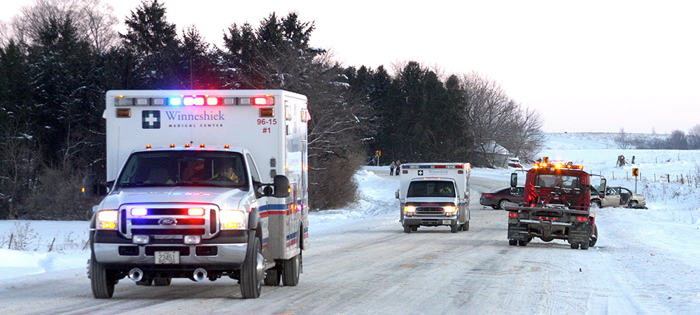 Winneshiek Medical Center ambulance