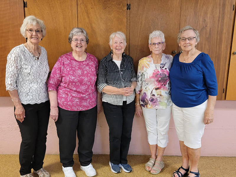 Auxiliary Card Marathon players raised $600 for the WMC Auxiliary.