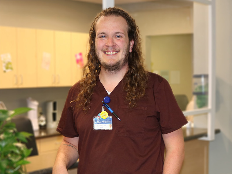 Ethan, Health Unit Coordinator