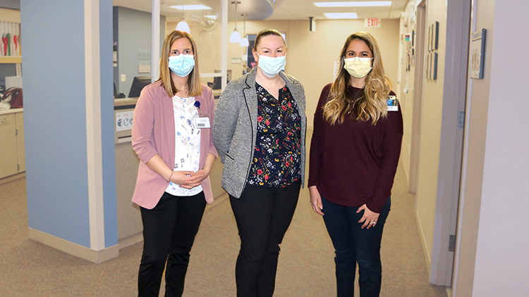 Drs. Mark and Tope along with Dayna Soukup, PA-C, provide skin specialty services to patients at Winneshiek Medical Center.